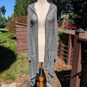 Mossimo Supply Company - Lightweight Asymmetrical Cardigan w POCKETS - Size S